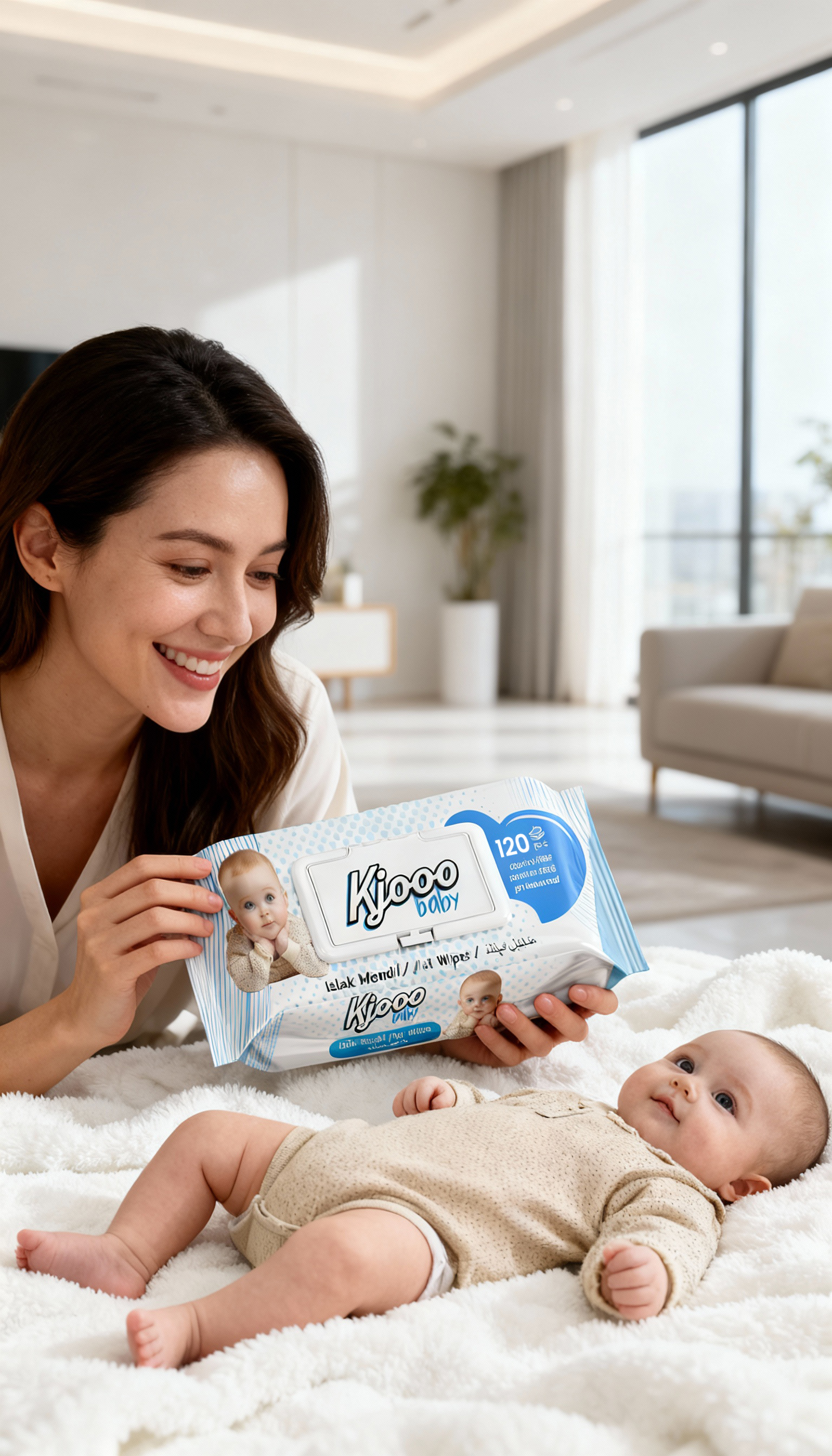 Akçiçek Kimya Kjooo Baby Islak Mendili